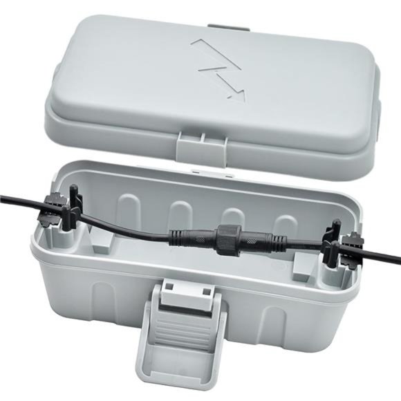 1PCS Weatherproof Electrical Connection Box, Outdoor Electrical Box (Grey) - Picture 1 of 6